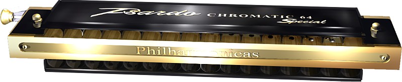Psardo chromatic 64 harmonica discount